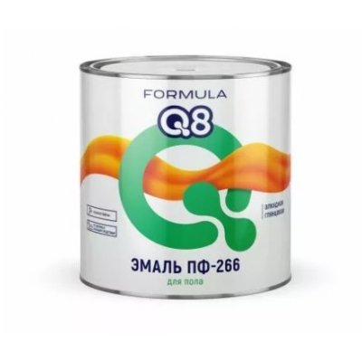 FORMULA Q8 Эмаль ПФ 266 зол/кор. 1,8кг УЦЕНКА