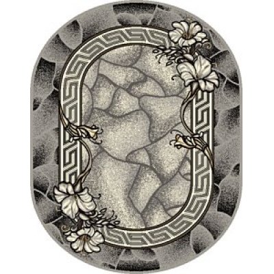 Ковер Лайла де Люкс 0,6*1,0м овал, 15705_10766