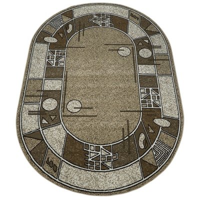 Ковер Лайла де Люкс 0,6*1,0м овал, 15804_10822