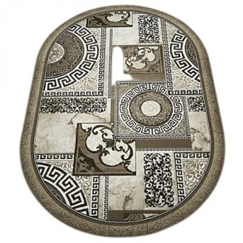 Ковер Лайла де Люкс 0,6*1,0м овал, 15840_10842