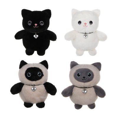 Игрушка мягкая Котя 23 см, полиэстер, 4 вида