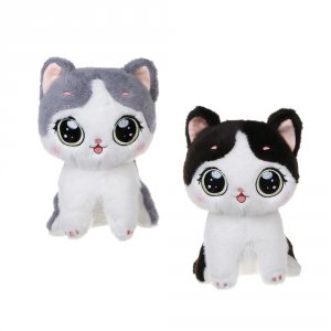 Игрушка мягкая Котёна 23 см, полиэстер, 2 вида