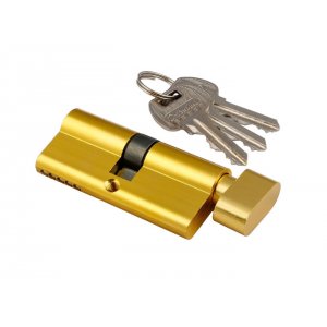 Личинка для замка S-Locked СА-AL-60 золото NW к/вертушка (10)